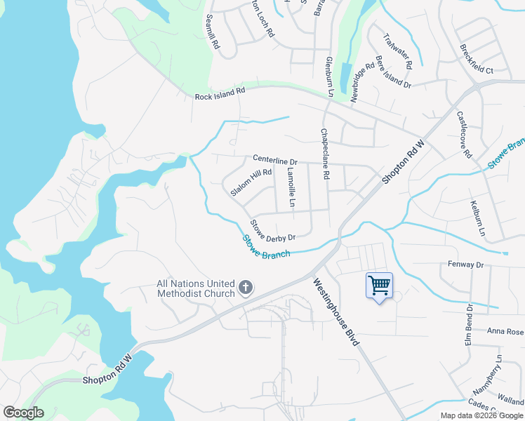 map of restaurants, bars, coffee shops, grocery stores, and more near 11228 Palomar Mountain Drive in Charlotte