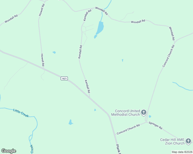 map of restaurants, bars, coffee shops, grocery stores, and more near 142 Kendall Road in Wadesboro