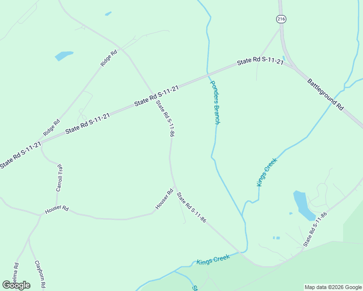 map of restaurants, bars, coffee shops, grocery stores, and more near 151 Rock House Road in Blacksburg