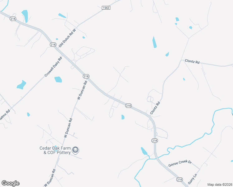 map of restaurants, bars, coffee shops, grocery stores, and more near 1220 North Carolina 218 in Indian Trail