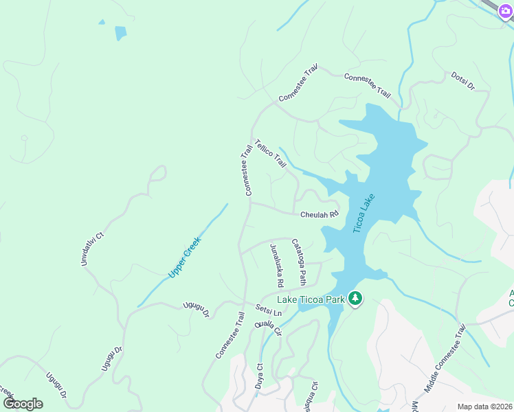 map of restaurants, bars, coffee shops, grocery stores, and more near 1600-1680 Connestee Trail in Brevard