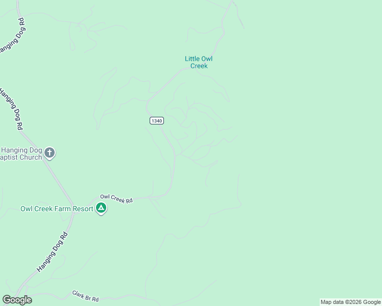 map of restaurants, bars, coffee shops, grocery stores, and more near 274 Kudzu Creek Trail in Murphy