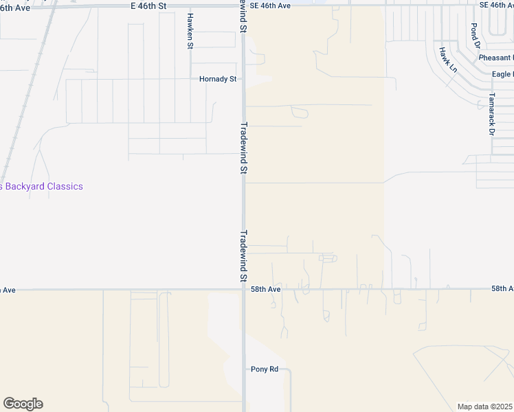 map of restaurants, bars, coffee shops, grocery stores, and more near 5339 Tradewind Street in Amarillo