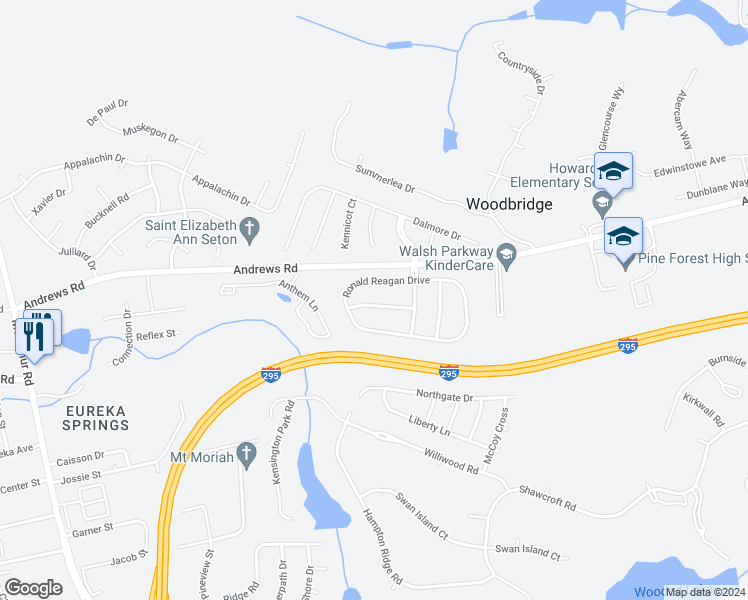 map of restaurants, bars, coffee shops, grocery stores, and more near 826 Harry Truman Road in Fayetteville
