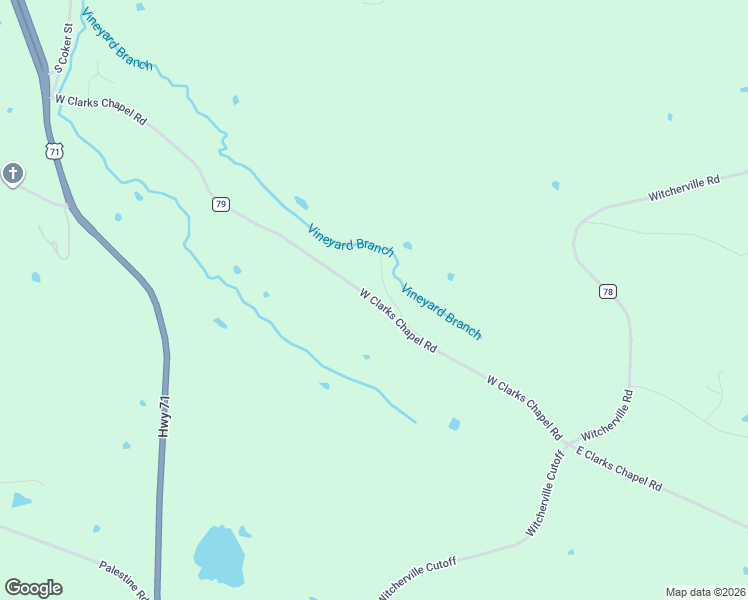 map of restaurants, bars, coffee shops, grocery stores, and more near 426 West Clarks Chapel Road in Greenwood