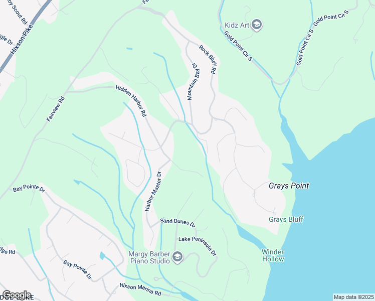 map of restaurants, bars, coffee shops, grocery stores, and more near 1917 Hidden Harbor Road in Hamilton County