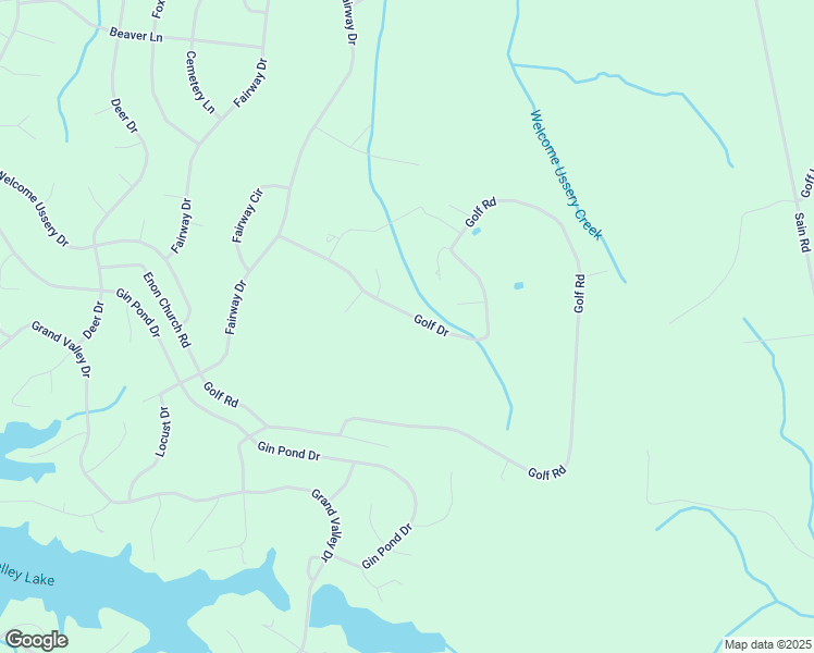 map of restaurants, bars, coffee shops, grocery stores, and more near 1401 Golf Drive in Saulsbury