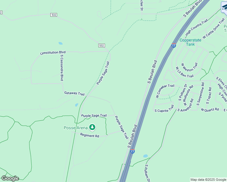map of restaurants, bars, coffee shops, grocery stores, and more near 1150 Purple Sage Trail in Flagstaff
