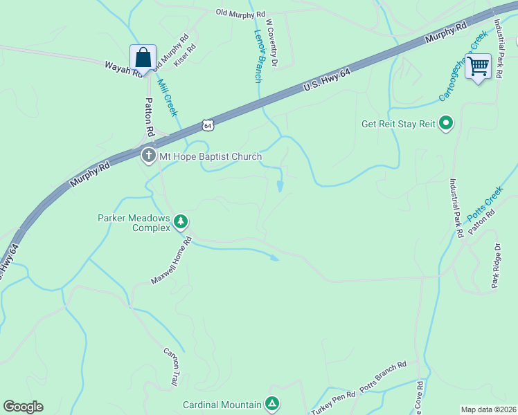 map of restaurants, bars, coffee shops, grocery stores, and more near 60 River Run Drive in Franklin
