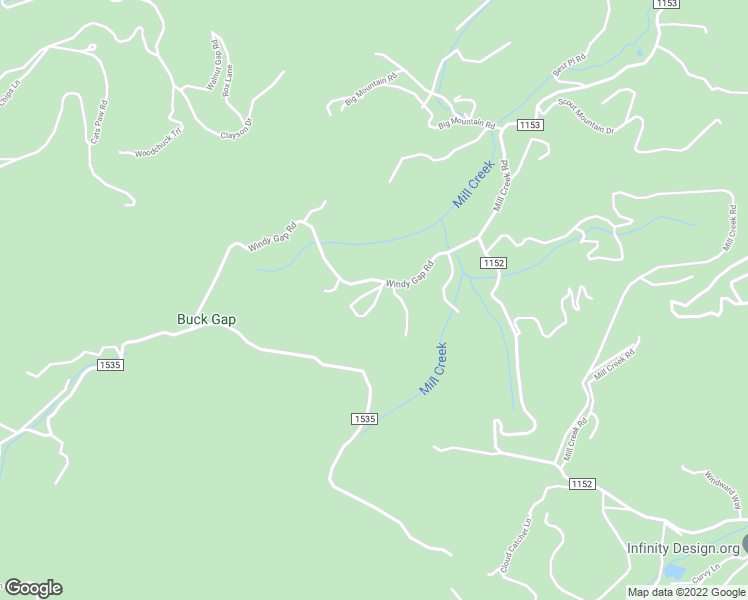 map of restaurants, bars, coffee shops, grocery stores, and more near 913 Windy Gap Road in Cullowhee