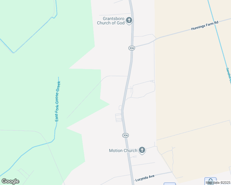 map of restaurants, bars, coffee shops, grocery stores, and more near 1041 North Carolina 306 in Grantsboro