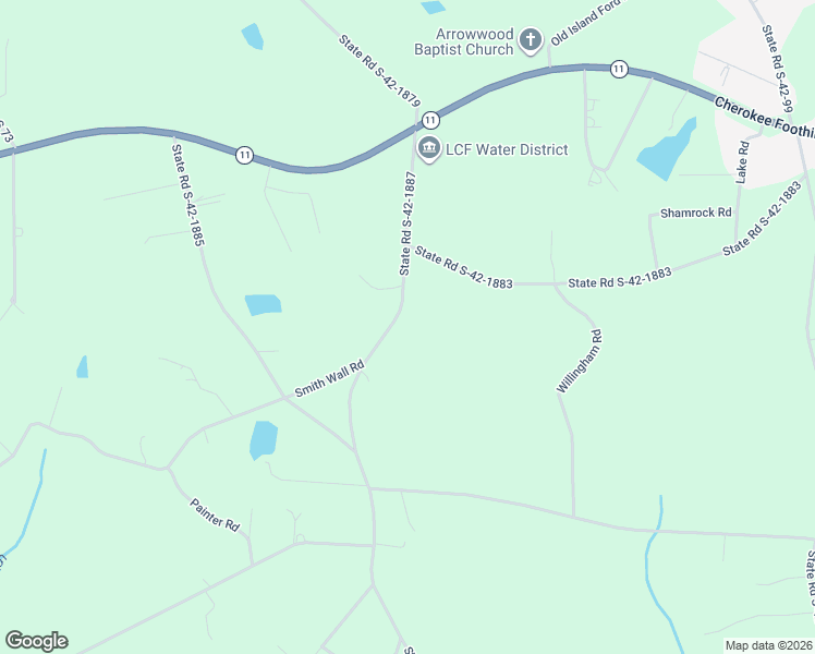 map of restaurants, bars, coffee shops, grocery stores, and more near 1144 Turkey Farm Road in Chesnee