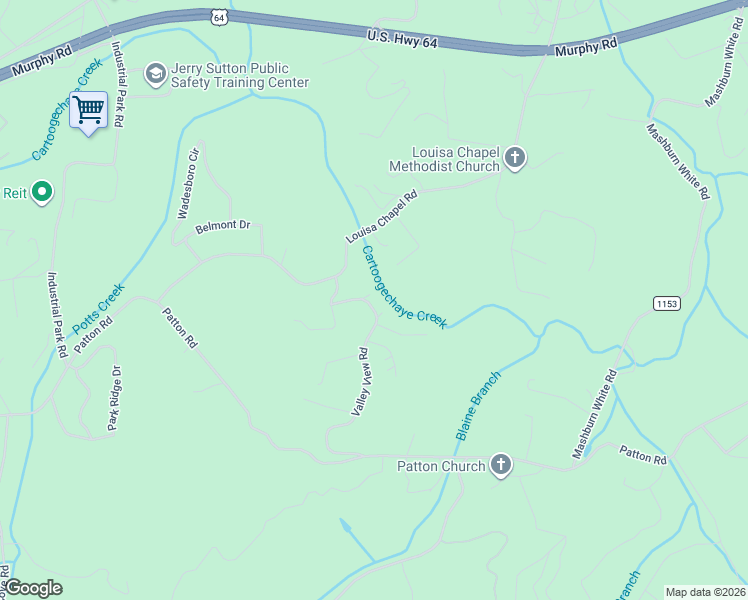 map of restaurants, bars, coffee shops, grocery stores, and more near 517 Valley View Road in Franklin