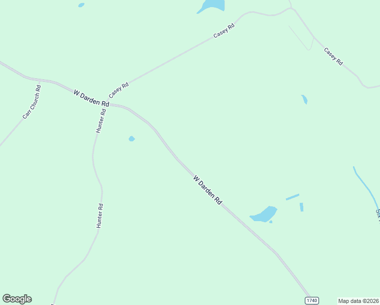 map of restaurants, bars, coffee shops, grocery stores, and more near 1659 West Darden Road in Clinton