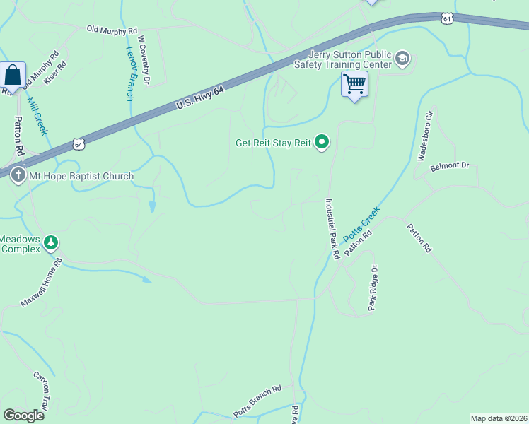 map of restaurants, bars, coffee shops, grocery stores, and more near 160 Peace Valley Lane in Franklin