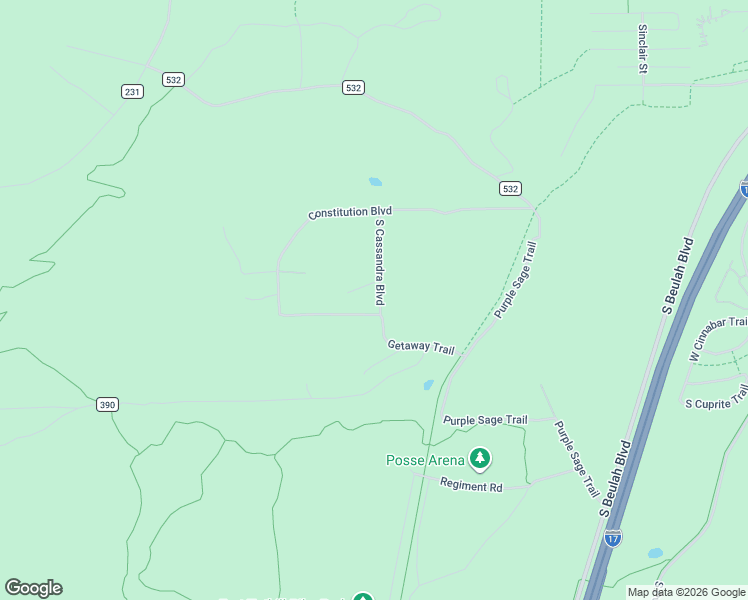 map of restaurants, bars, coffee shops, grocery stores, and more near 5490 South Cassandra Boulevard in Flagstaff
