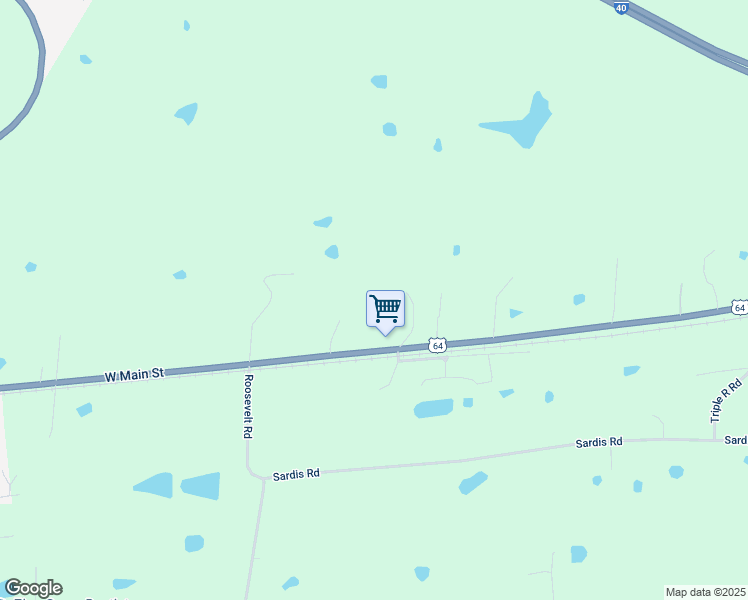 map of restaurants, bars, coffee shops, grocery stores, and more near 2289 U.S. 64 in Morrilton