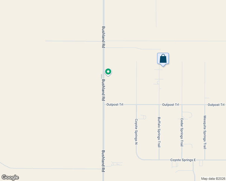 map of restaurants, bars, coffee shops, grocery stores, and more near 5051 Bushland Road in Amarillo