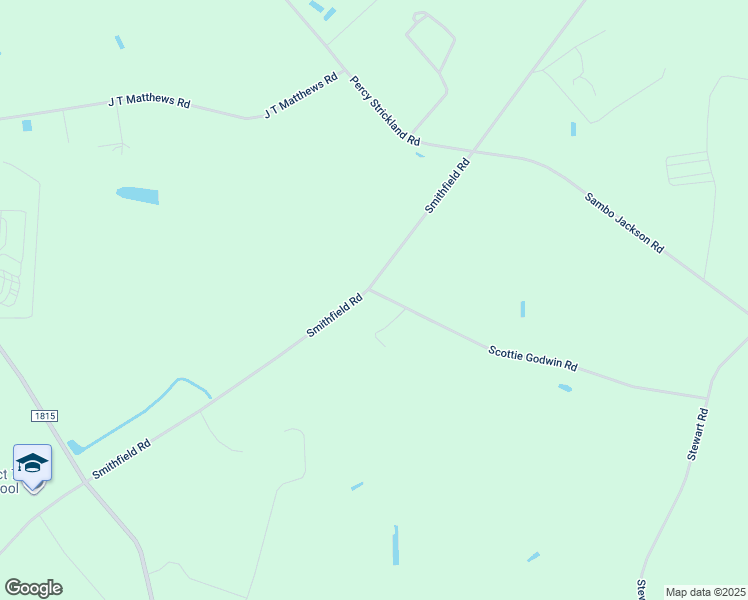 map of restaurants, bars, coffee shops, grocery stores, and more near 6262 Smithfield Road in Wade