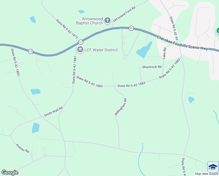 map of restaurants, bars, coffee shops, grocery stores, and more near 407 State Road S-42-1883 in Chesnee