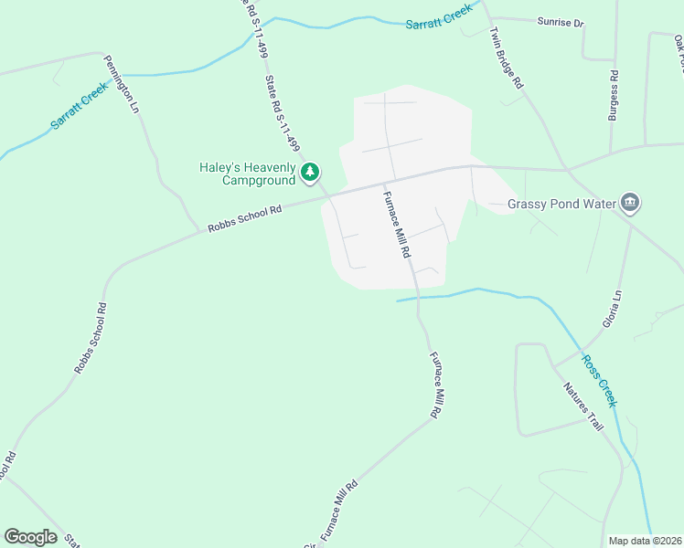 map of restaurants, bars, coffee shops, grocery stores, and more near 212 Cabin Creek Road in Gaffney