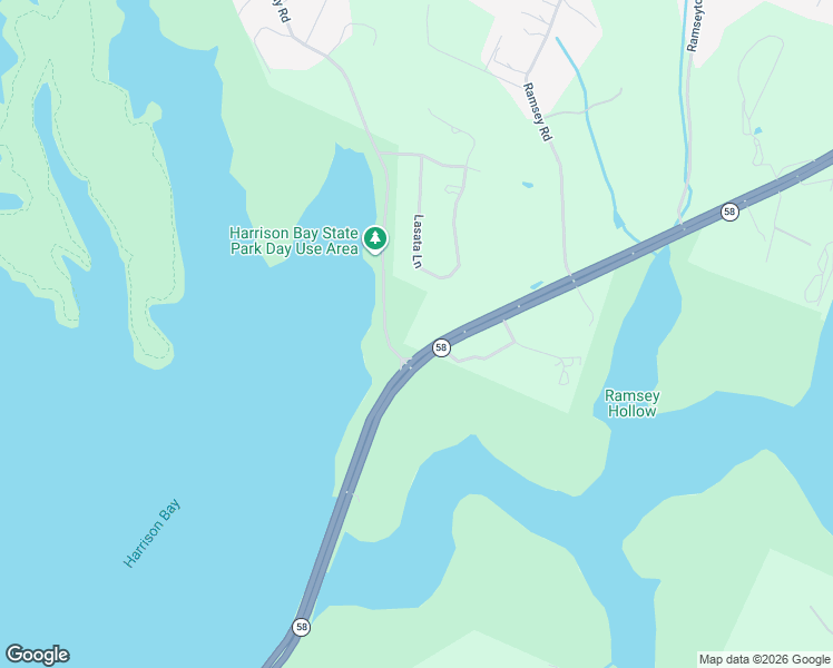 map of restaurants, bars, coffee shops, grocery stores, and more near 8011 Tennessee 58 in Harrison