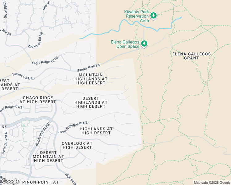 map of restaurants, bars, coffee shops, grocery stores, and more near 13615 Quaking Aspen Place Northeast in Albuquerque