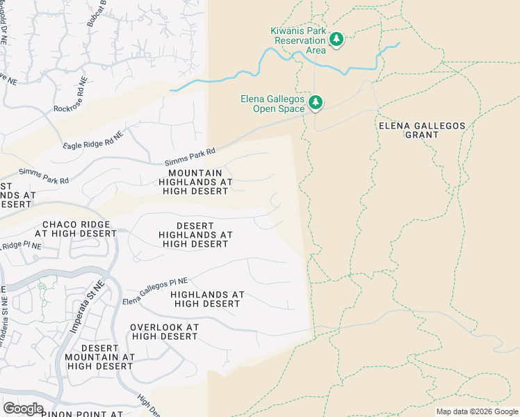 map of restaurants, bars, coffee shops, grocery stores, and more near 13615 Quaking Aspen Place Northeast in Albuquerque