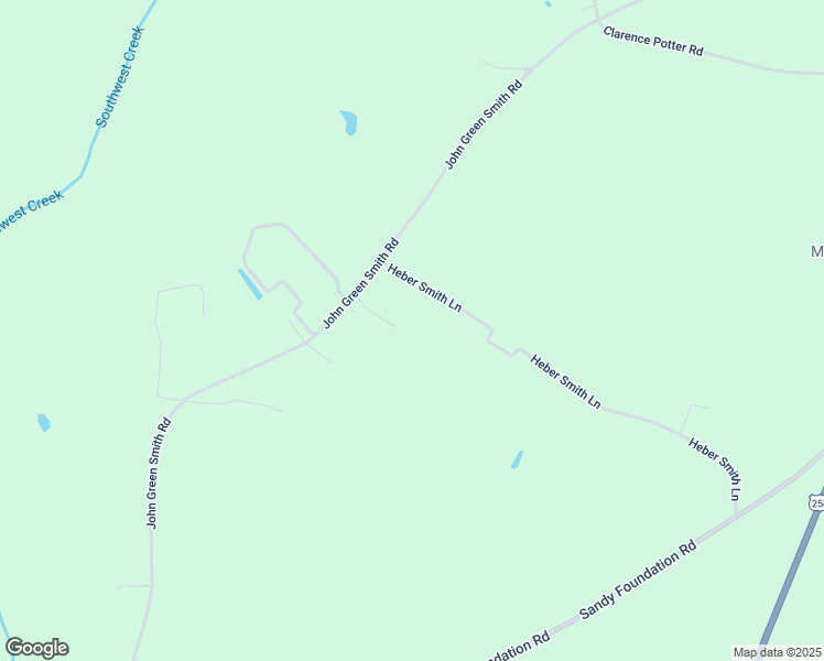 map of restaurants, bars, coffee shops, grocery stores, and more near 1029 John Green Smith Road in Kinston