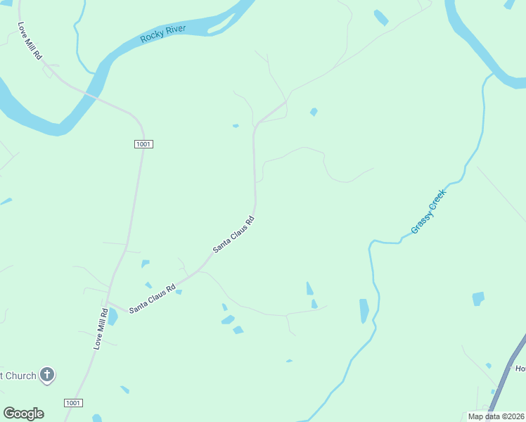 map of restaurants, bars, coffee shops, grocery stores, and more near 6816 Santa Claus Road in Monroe