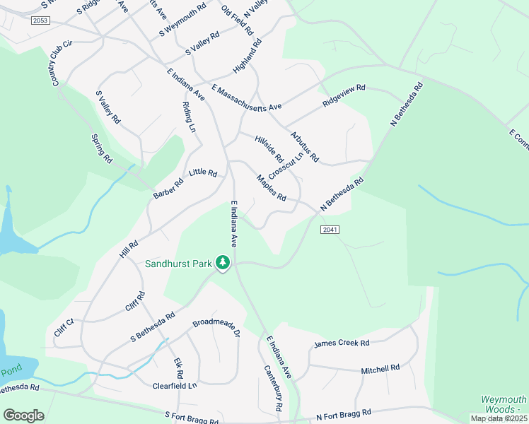 map of restaurants, bars, coffee shops, grocery stores, and more near 155 Halcyon Drive in Southern Pines