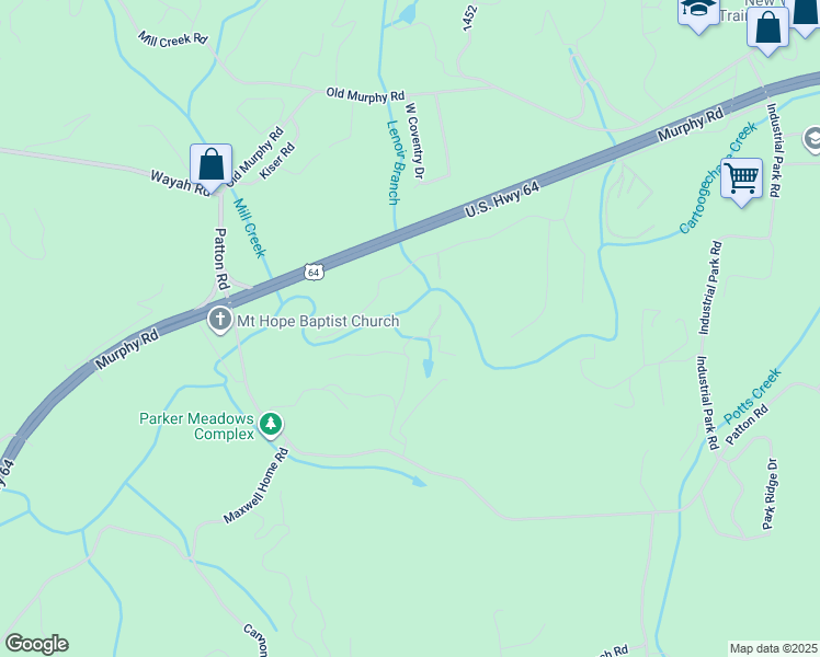 map of restaurants, bars, coffee shops, grocery stores, and more near 208 River Run Drive in Franklin