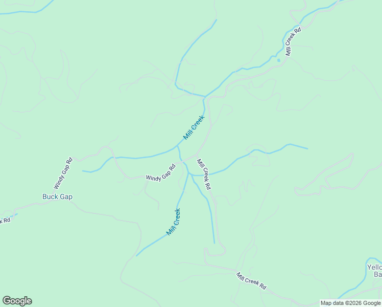 map of restaurants, bars, coffee shops, grocery stores, and more near 20 Windy Gap Road in Cullowhee