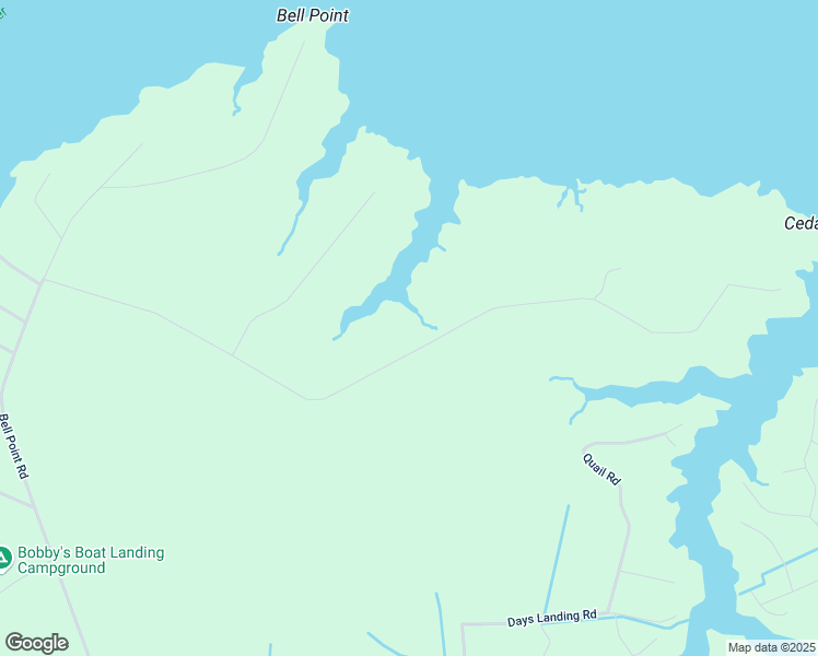 map of restaurants, bars, coffee shops, grocery stores, and more near 893 Bell Point Lane in Merritt