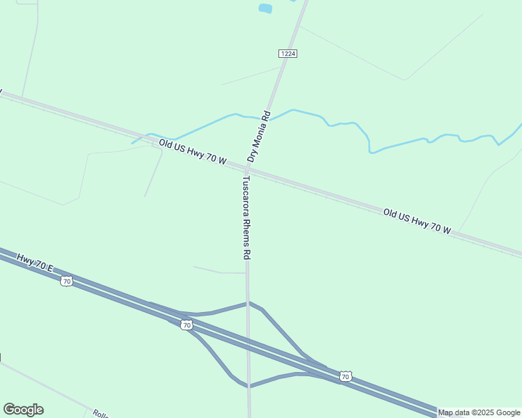 map of restaurants, bars, coffee shops, grocery stores, and more near 105 Tuscarora Rhems Road in New Bern