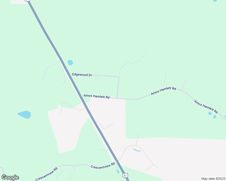 map of restaurants, bars, coffee shops, grocery stores, and more near 1331 Amos Hamlett Road in Pulaski