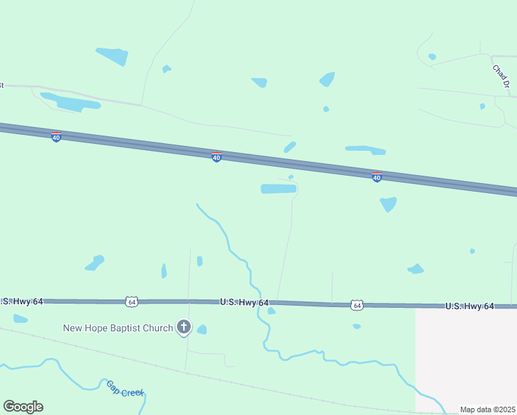 map of restaurants, bars, coffee shops, grocery stores, and more near 86 Chuckwagon Lane in Plumerville