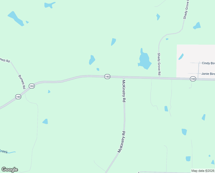 map of restaurants, bars, coffee shops, grocery stores, and more near 13540 Tennessee 193 in Williston