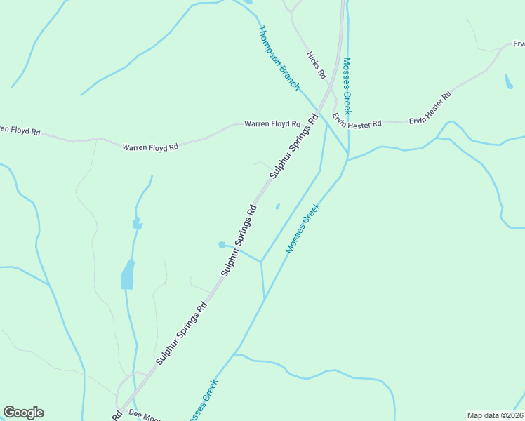 map of restaurants, bars, coffee shops, grocery stores, and more near 2530 Sulphur Springs Road in Selmer
