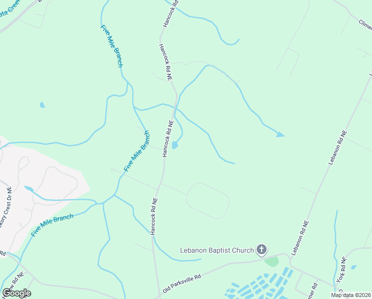 map of restaurants, bars, coffee shops, grocery stores, and more near 882 Hancock Road Northeast in Cleveland