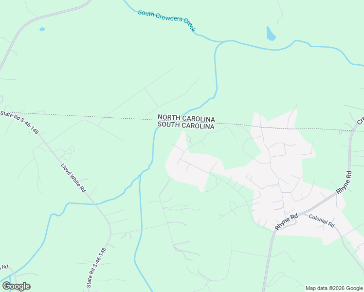 map of restaurants, bars, coffee shops, grocery stores, and more near 141 Old Hearth Road in Clover