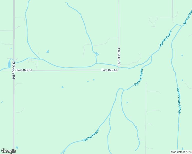 map of restaurants, bars, coffee shops, grocery stores, and more near 18900 East Post Oak Road in Noble