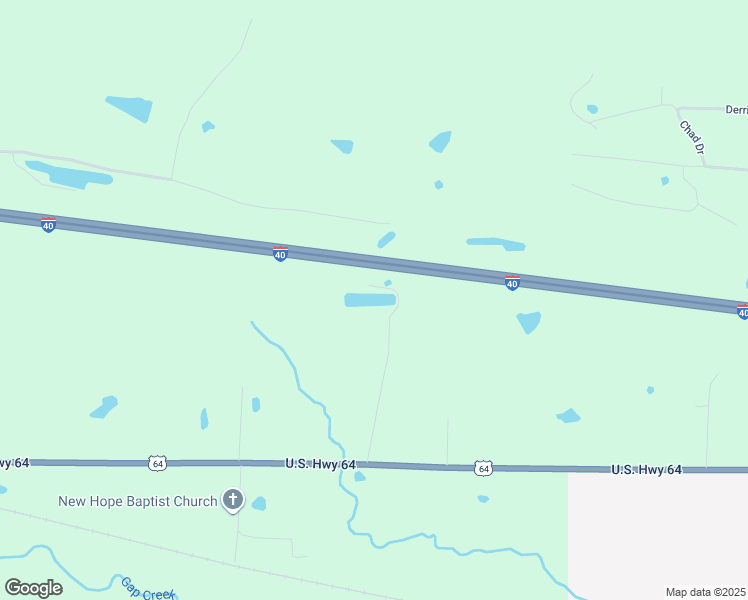 map of restaurants, bars, coffee shops, grocery stores, and more near 86 Chuckwagon Lane in Plumerville