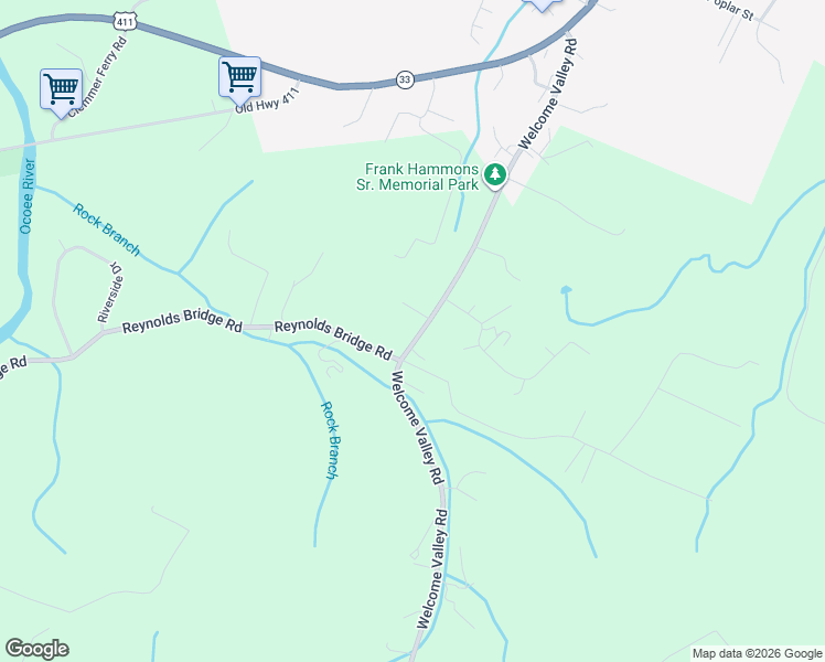 map of restaurants, bars, coffee shops, grocery stores, and more near 1701 Welcome Valley Rd in Benton