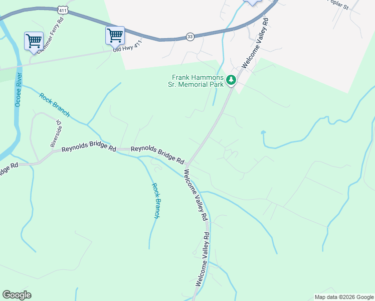 map of restaurants, bars, coffee shops, grocery stores, and more near 1701 Welcome Valley Rd in Benton