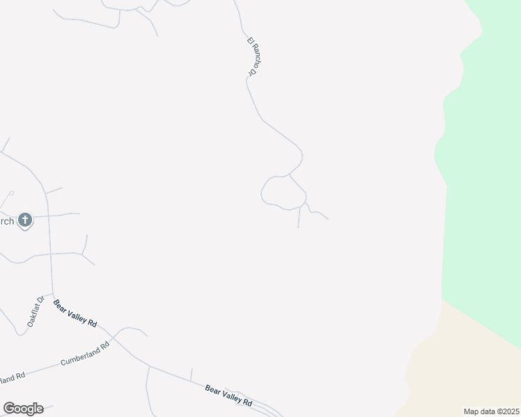 map of restaurants, bars, coffee shops, grocery stores, and more near 23441 El Rancho Drive in Tehachapi