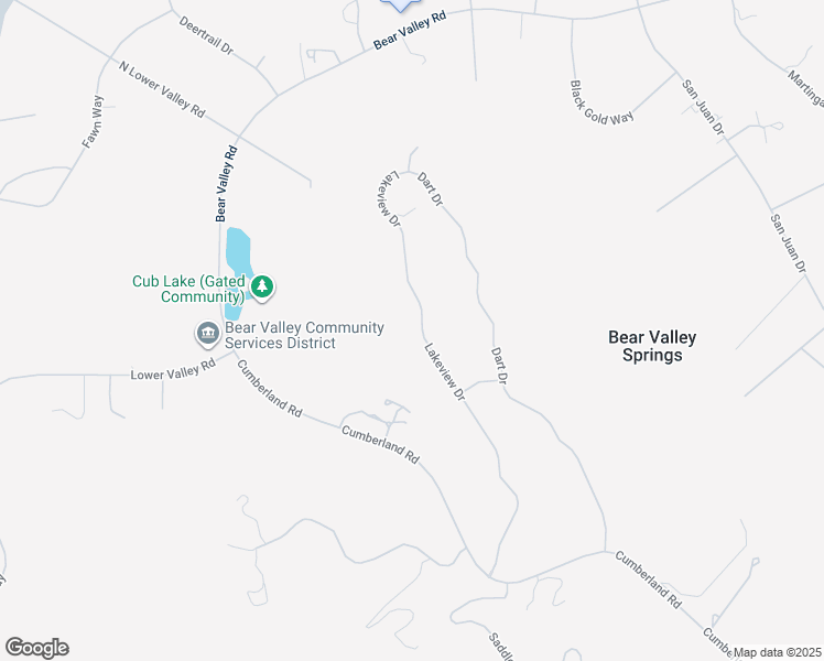 map of restaurants, bars, coffee shops, grocery stores, and more near 23561 Lakeview Drive in Tehachapi