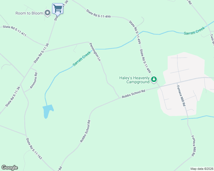 map of restaurants, bars, coffee shops, grocery stores, and more near 139 Pennington Lane in Gaffney