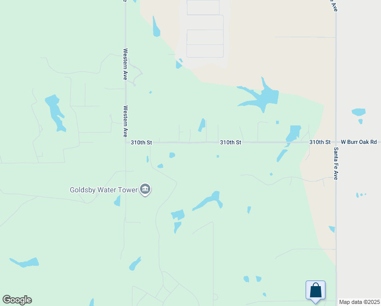 map of restaurants, bars, coffee shops, grocery stores, and more near 18306 West Burr Oak Road in Norman