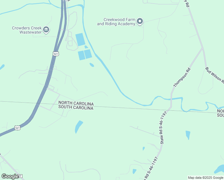 map of restaurants, bars, coffee shops, grocery stores, and more near 287 Salemview Road in Gastonia